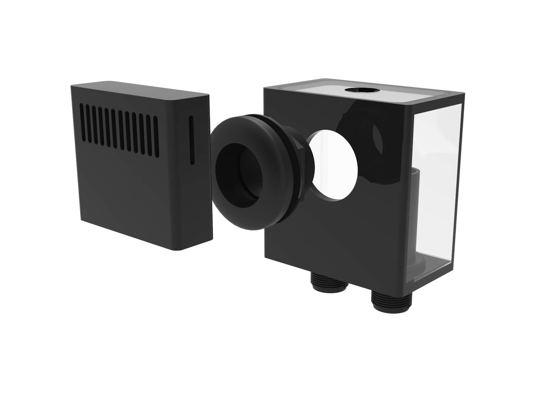 Fiji Cube Low Profile External Overflow Box (400 GPH)