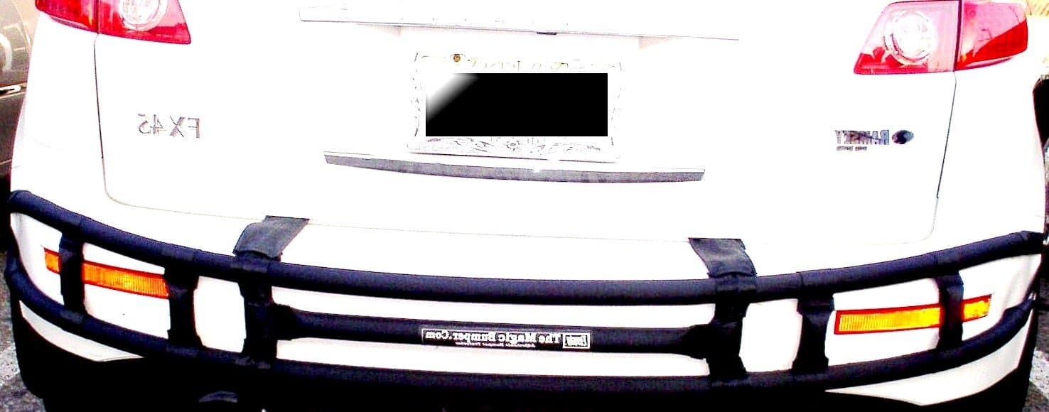 The Magic Bumper, Rear Black, Ajustable Size for Any Mini Van, Trucks, Suvs, Bumper