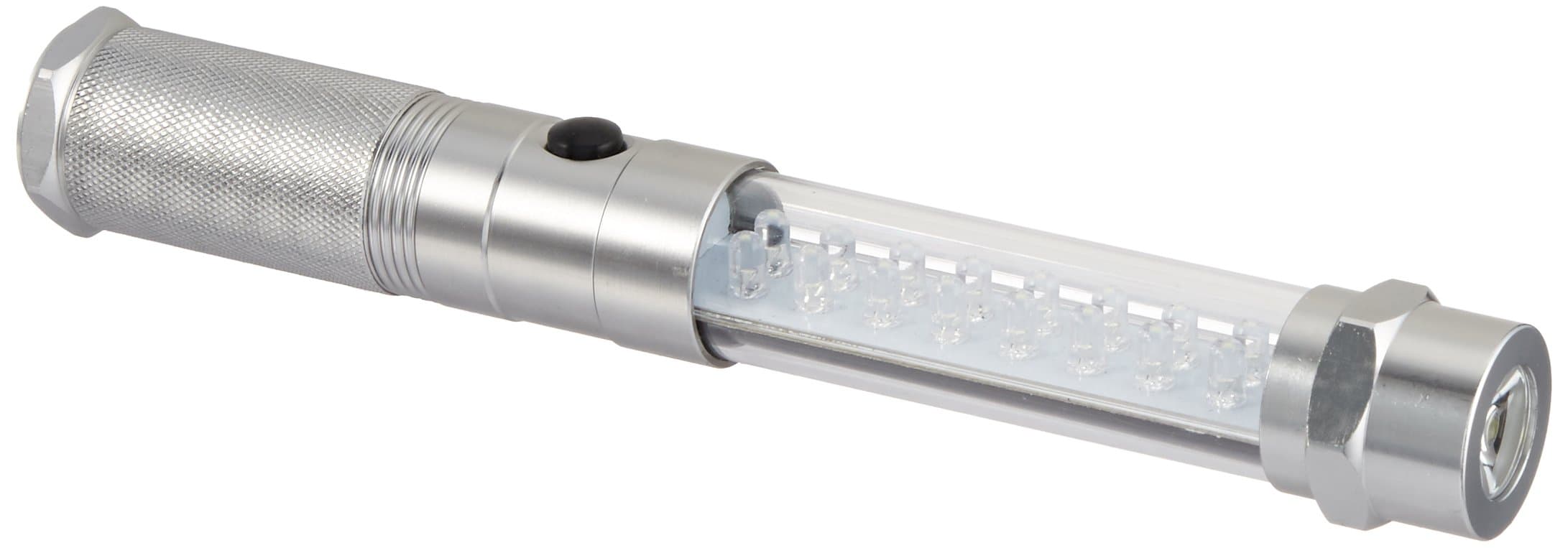 Utility 2-in-1 LED Dual Function Mini Worklight/Flashlight (2 Pack), Platinum