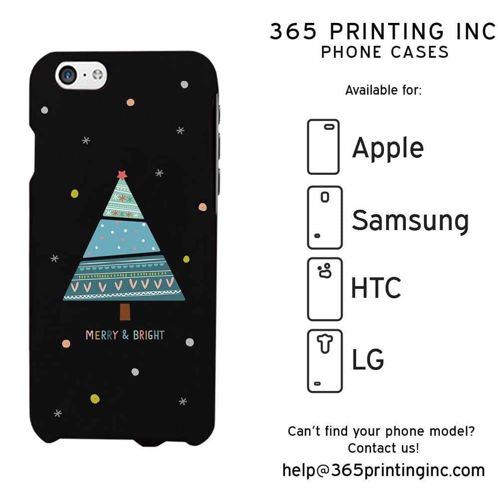 Merry and Bright Christmas phone case for iphone 4, iphone 5, iphone 5C, iphone 6, iphone 6 plus, Galaxy S3, Galaxy S4, Galaxy S5, HTC One M8, LG G3