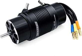 Rc Boat Brushless Motor, Surpass Hobby 4092 1520KV Brushless Motor with Cooling Set Design for RC Boat (1520kv)