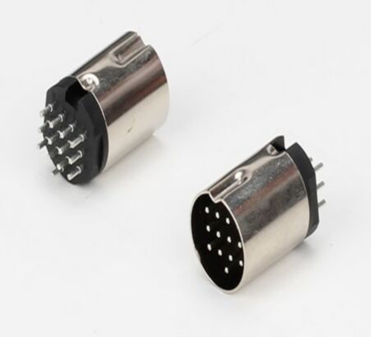 DIN socket 13 PIN Male Inline DIN-13-07F-S Plug Socket Audio AV Connector 10pieces/lot