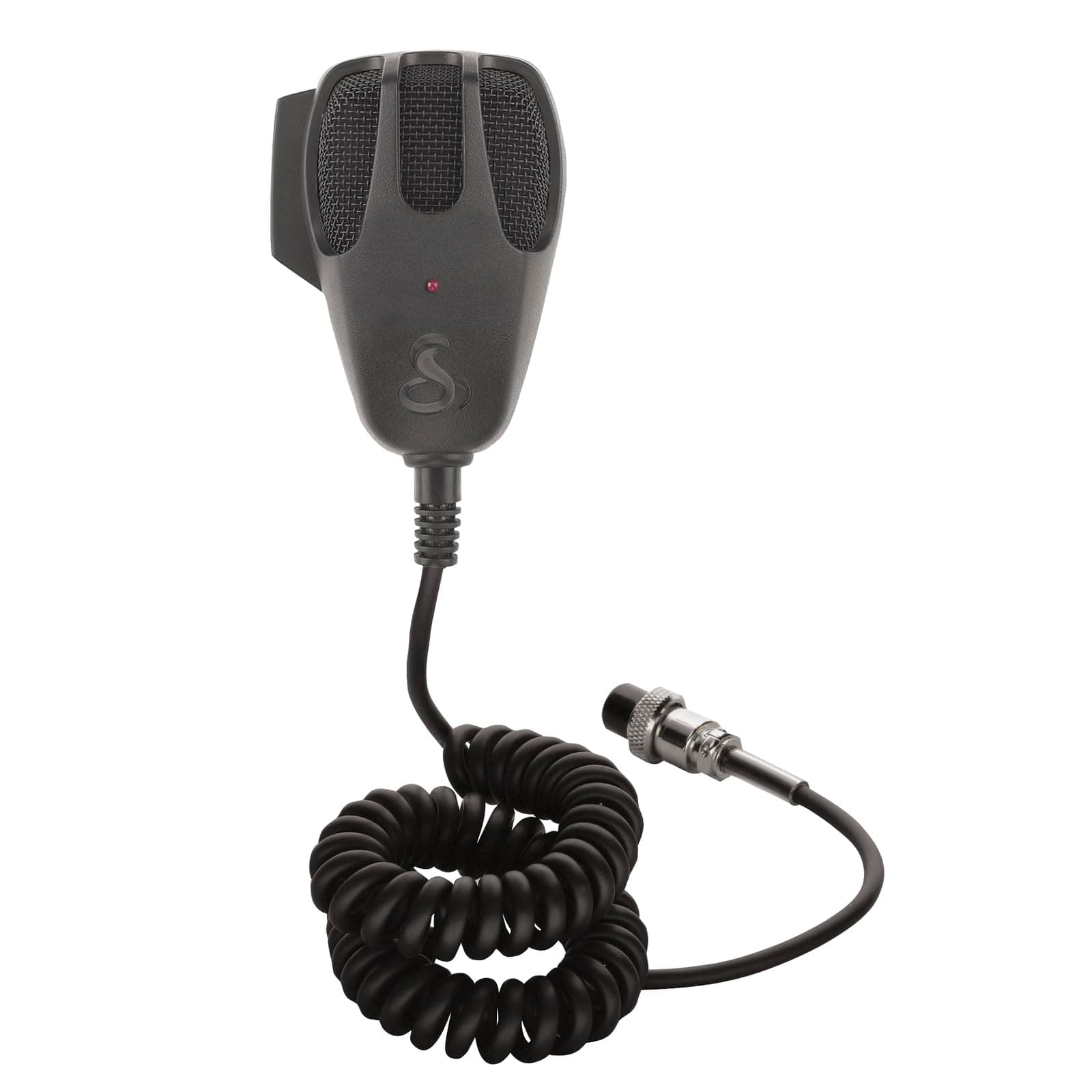HG M75 Premium Power Replacement CB Microphone (Black) – 4-Pin Connector, 9 Foot HighFlex™ Cord, Heavy Duty ABS Shell, Wire Mesh Grille, Push To Talk, 2 Transistor Amp (9V Battery, Not Incl)