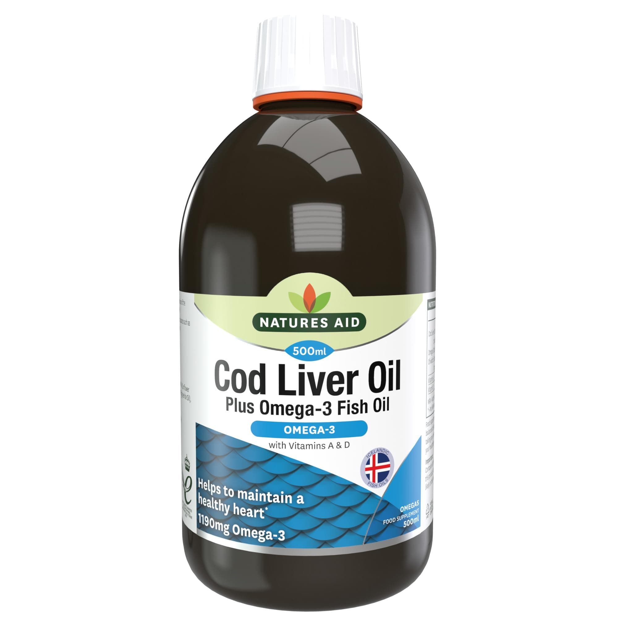 Health Cod Liver Oil Liquid 500ml