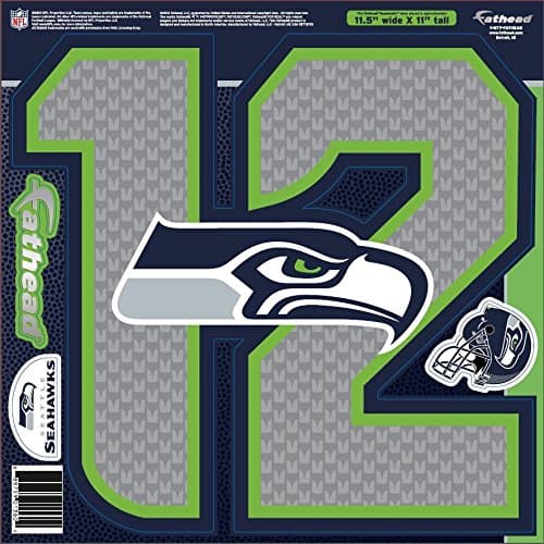 NFL Seattle Seahawks #12 logo Fathead