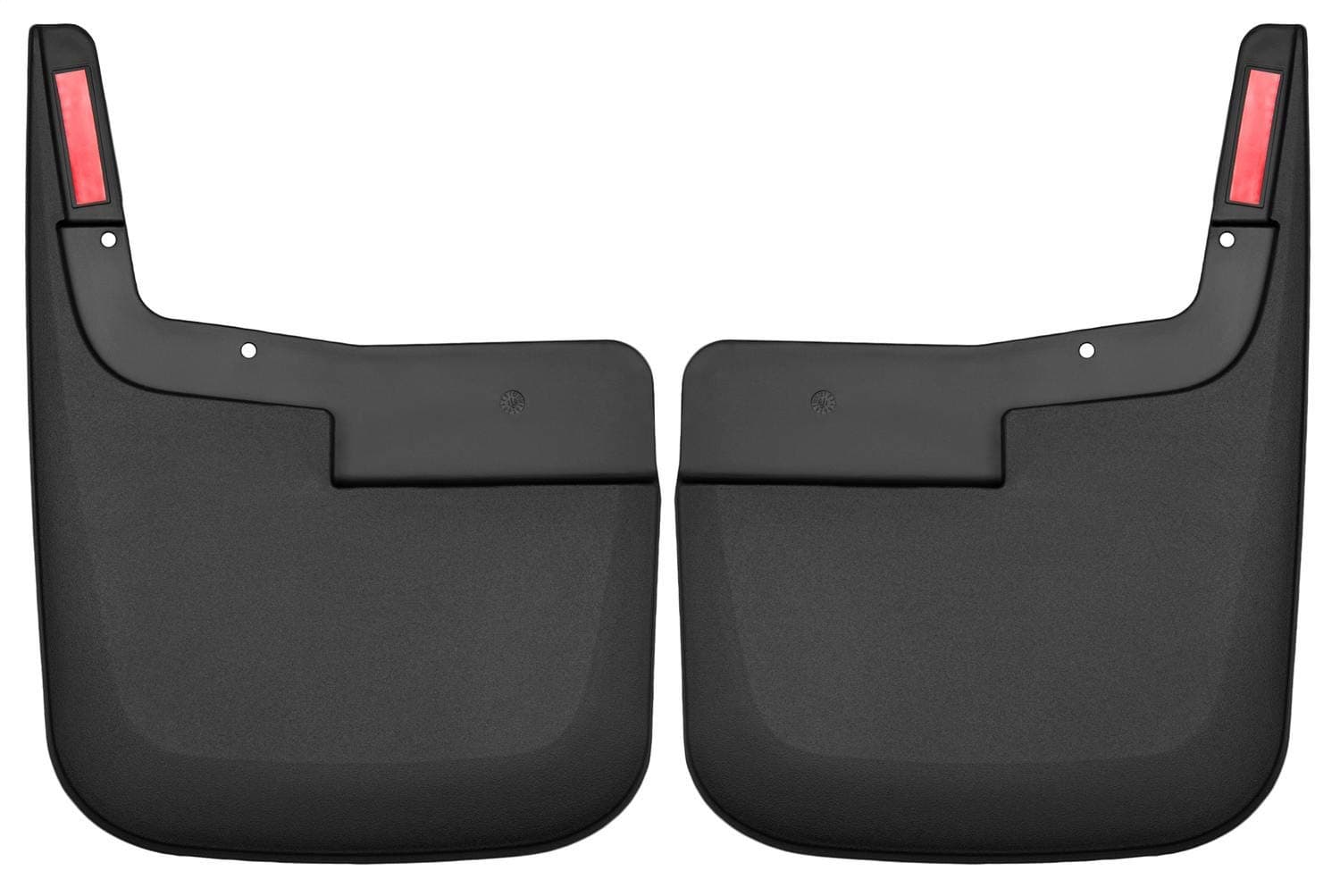 Front Mud Guards | 2015 - 2020 Ford F-150 w/o OEM Fender Flares, Front Set - Black, 2 Pc | 58441