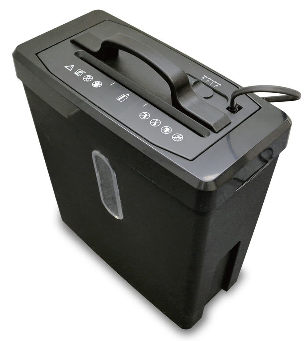 SimplyShred FXC80B 8 Sheet Crosscut Shredder with Compaction Feature