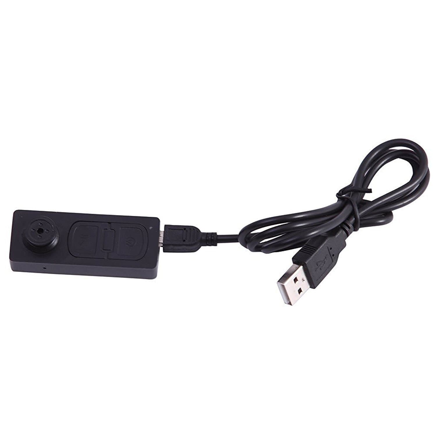 ZVision HD Mini 8GB Spy Button Hidden Pinhole Camera Mini DV Color Camcorder