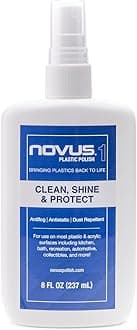 NOVUS 7020 | Plastic Clean & Shine #1 | 8 Ounce Bottle