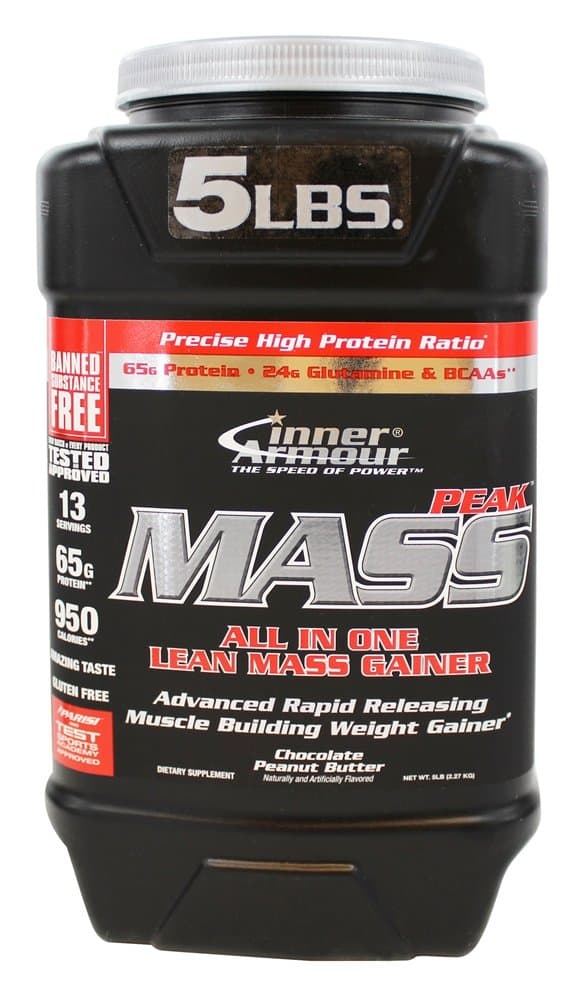 Mass Peak All in One Lean Mass Gainer, Chocolate Peanut Butter, 5 Pound