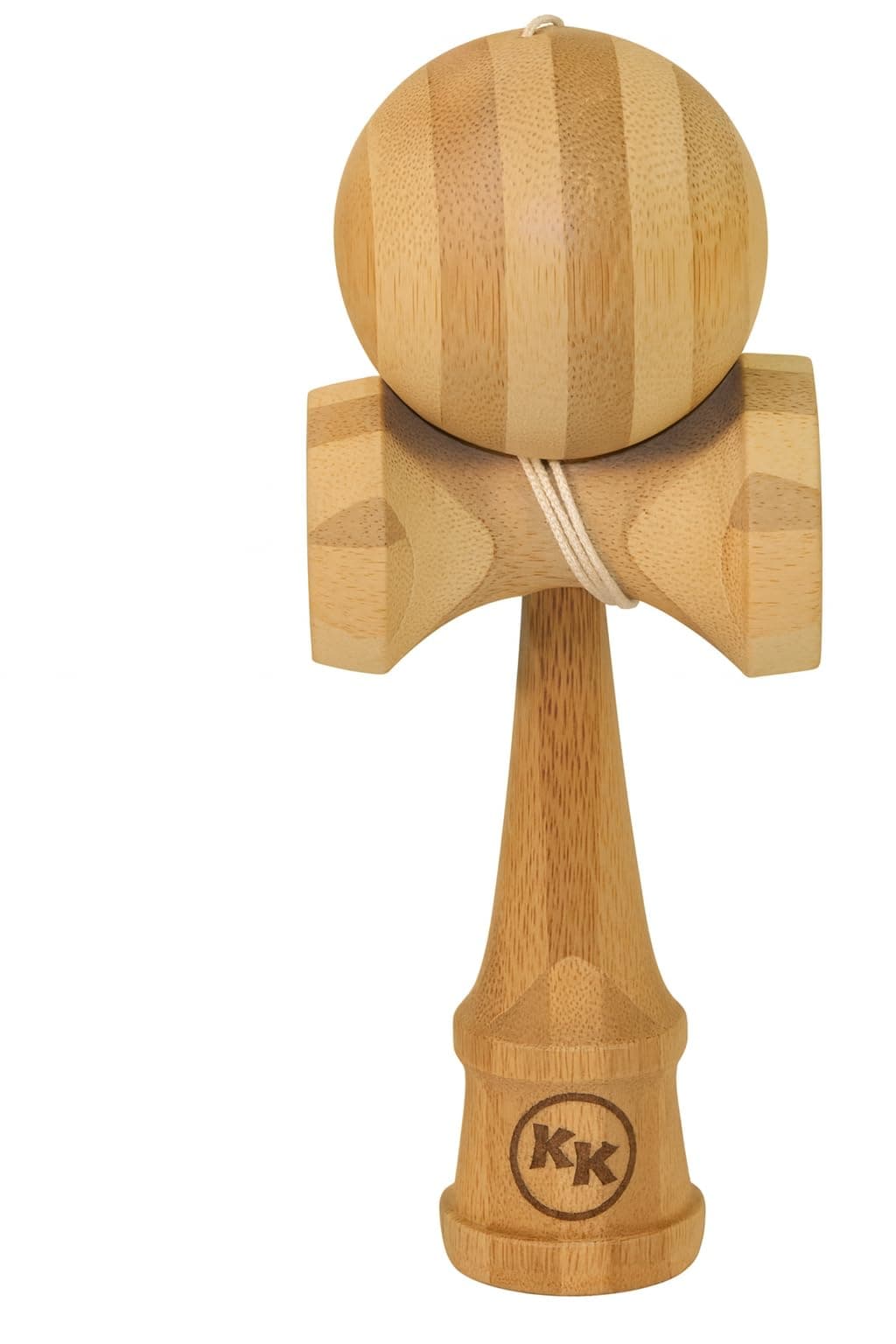 Kotaro Pro Bamboo Kendama Toy with Extra String