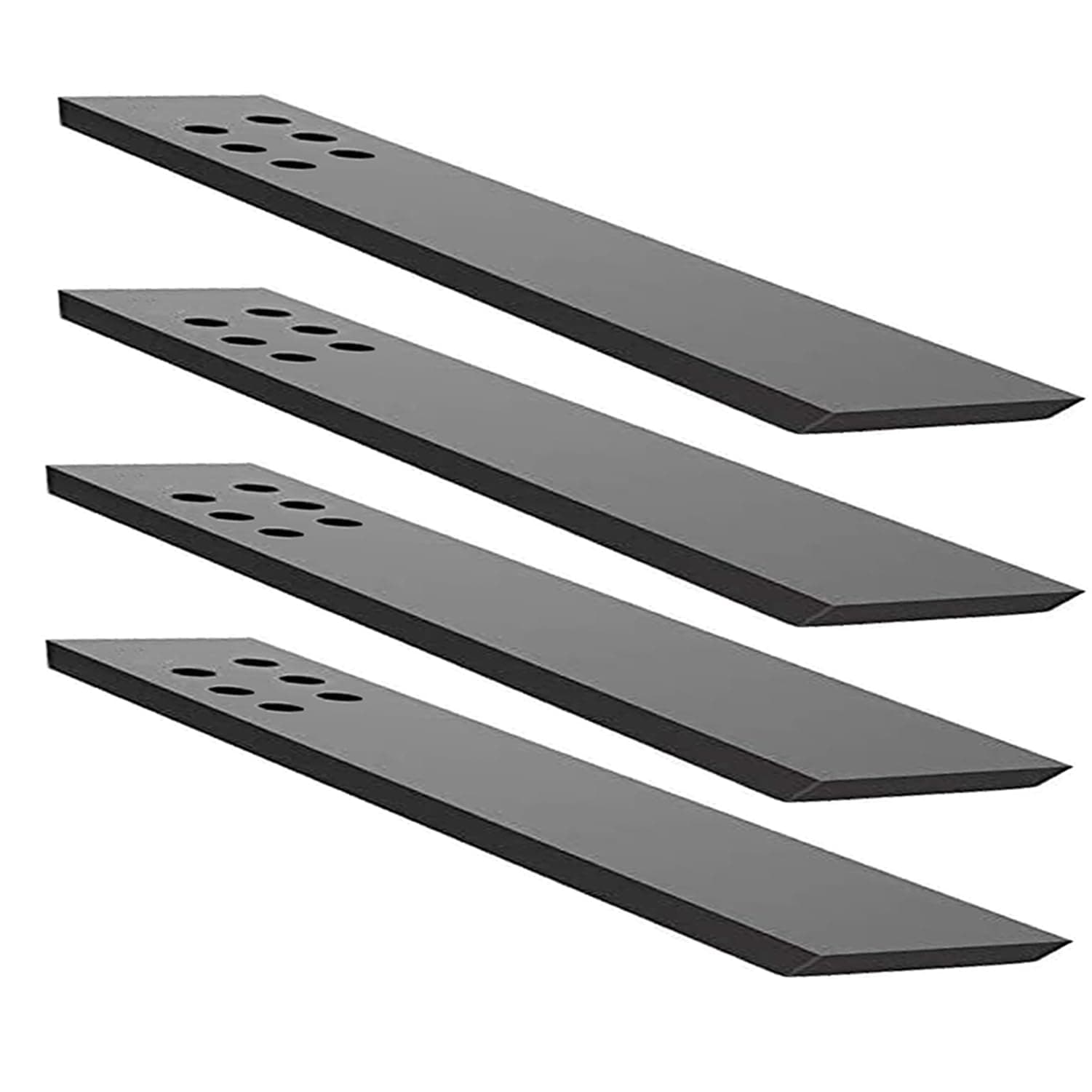 Countertop Support Bracket Heavy Duty 4 Pack Black 12" LX3.5 W Hidden Countertop Bracket Floating Knee Wall Support Metal Corbels for Quartz/Granite/Wood/Concret Countertops Screws Included