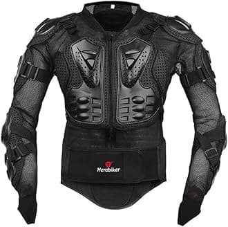 HEROBIKERMotorcycle Full Body Armor Jacket spine chest protection gear Motocross Motos Protector Motorcycle Jacket 2 Styles