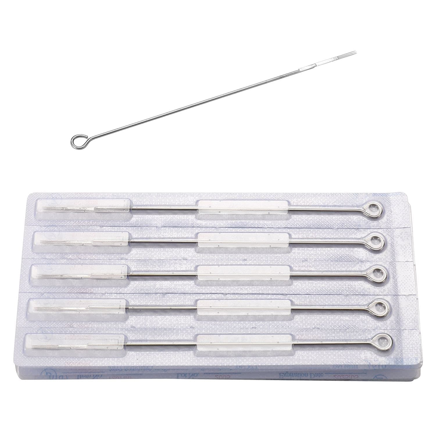 Tattoo Needles 7RL,DOWEI 50pcs Disposable Sterilized Bugpin Premium Quality Needles Liners 7RL Needles 7 Round Liner