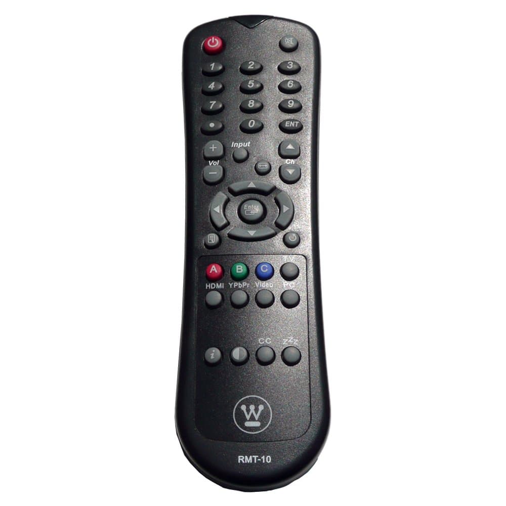 Westinghouse Digital LCD TV Remote Control RMT-10 Supplied with models: SK-26H640G SK-26H730S