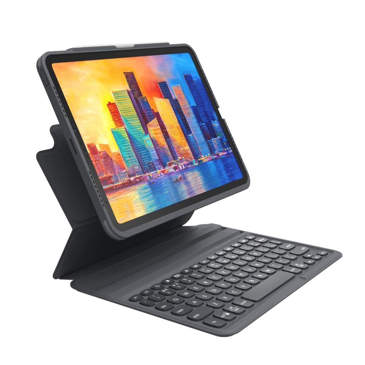 Pro Keys Detachable Case and Wireless Keyboard for Apple iPad Air 11" (M3)/ Pro 11" (Gen 1,2,3,4) and iPad Air (Gen 4,5,& M2), Bluetooth Pairing, Apple Pencil Holder, 6.6ft Drop Protection