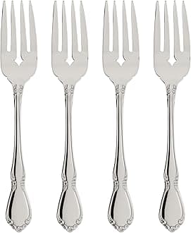 Oneida Chateau Fine Flatware Set, 18/8 Stainless, Set of 4 Salad Forks