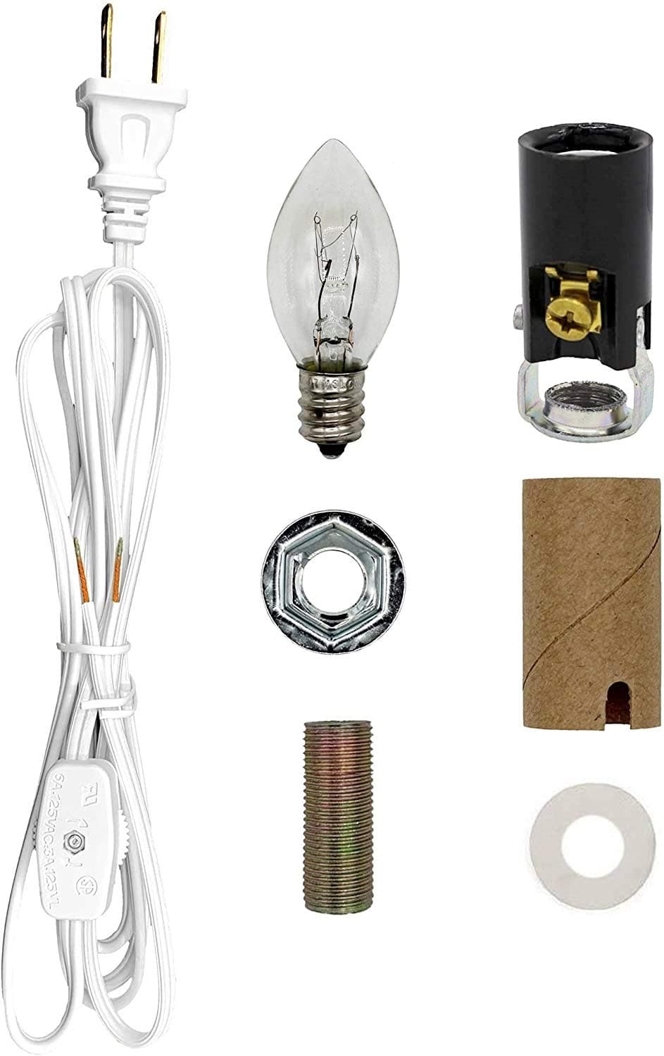 Creative Hobbies ML2-B6 Small Christmas Tree Wiring Kit, Ideal for Small Object Lighting