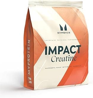– Impact Pure Creatine Monohydrate Powder | 500g (147 Servings) | Micronised Creatine for Strength & Muscle Growth | 3g Per Serving | Supports High-Intensity Training & Recovery | Unflavoured
