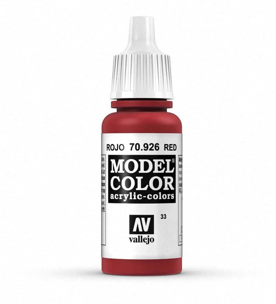 Vallejo Red Paint, 17ml