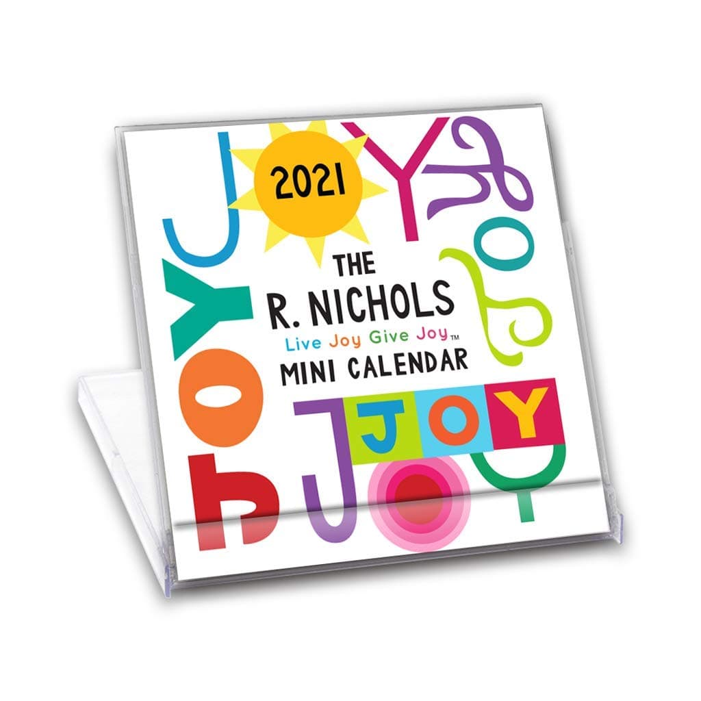 R. Nichols-Live Joy Give Joy Calendar Mini Bundle (Mini Calendar+Gratipad)