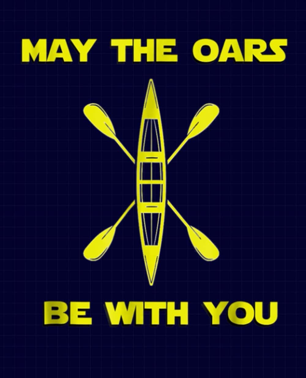 May the Oars Be With You Funny rowing crew Composition Notebook: School Notebook Gift for Rower or a Rowing Lover 7.5x9.25 Wide Ruled (Rowing Lovers)