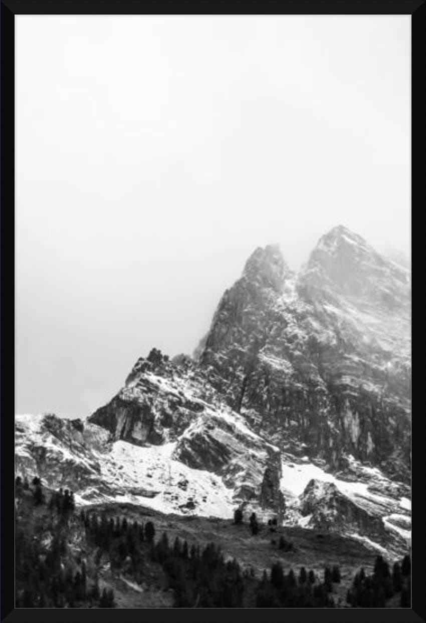 Frame It Easy 29 x 43 Gloss Black Metal Frame (Bradford)