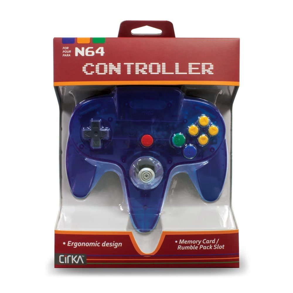 CirKa N64 Controller: Grape Purple for Nintendo