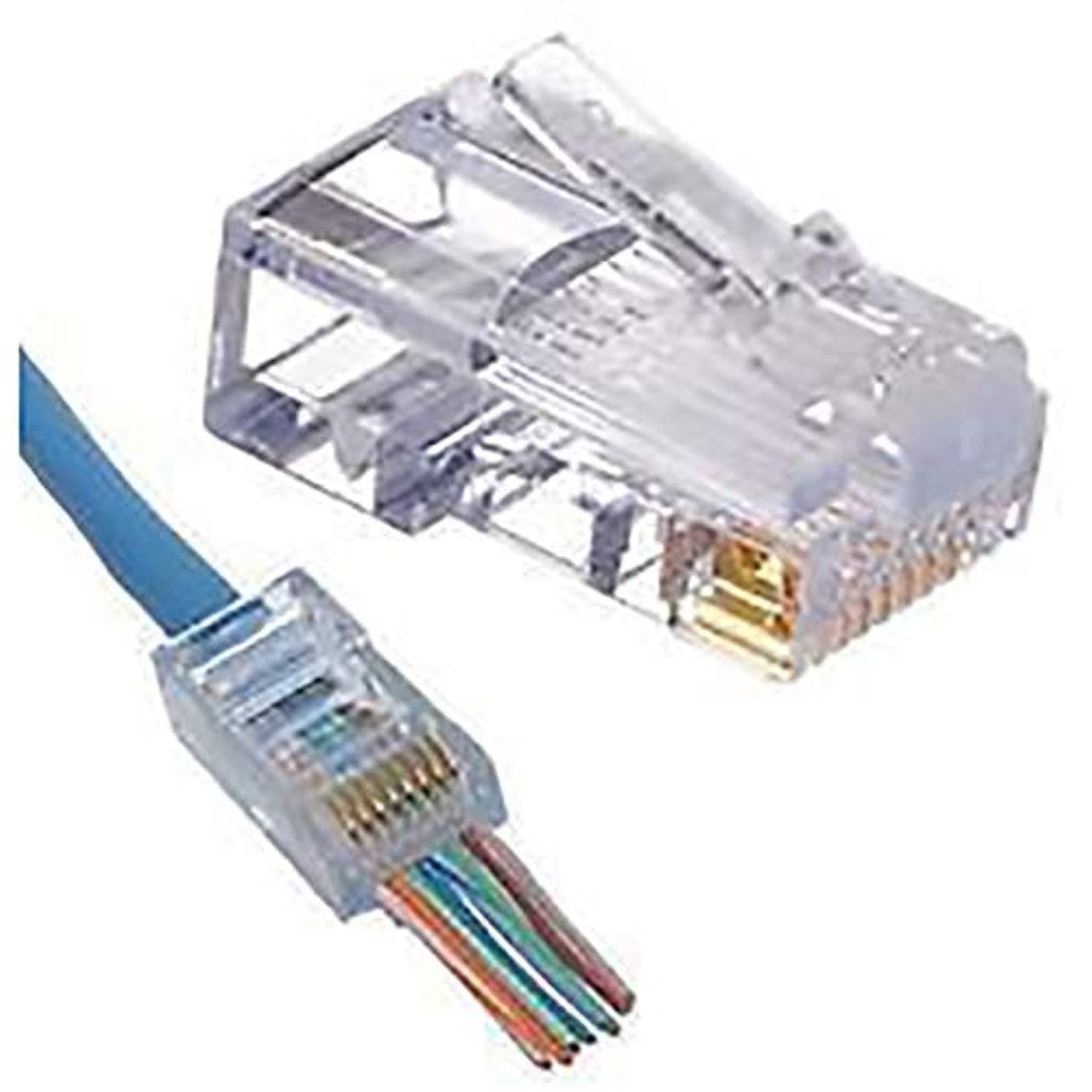 Modular RJ45 Connectors - Pack of 100