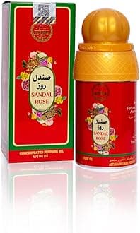 Sandal Rose Concentrated Parfum oil 100ml – Elegant Long-Lasting for Women Romantic Rose & Sweet Scent,Luxurious Blend of Soft Sandalwood