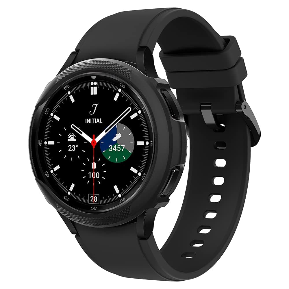 Spigen Liquid Air Designed for Galaxy Watch 4 Classic Case 46mm (2021) - Matte Black
