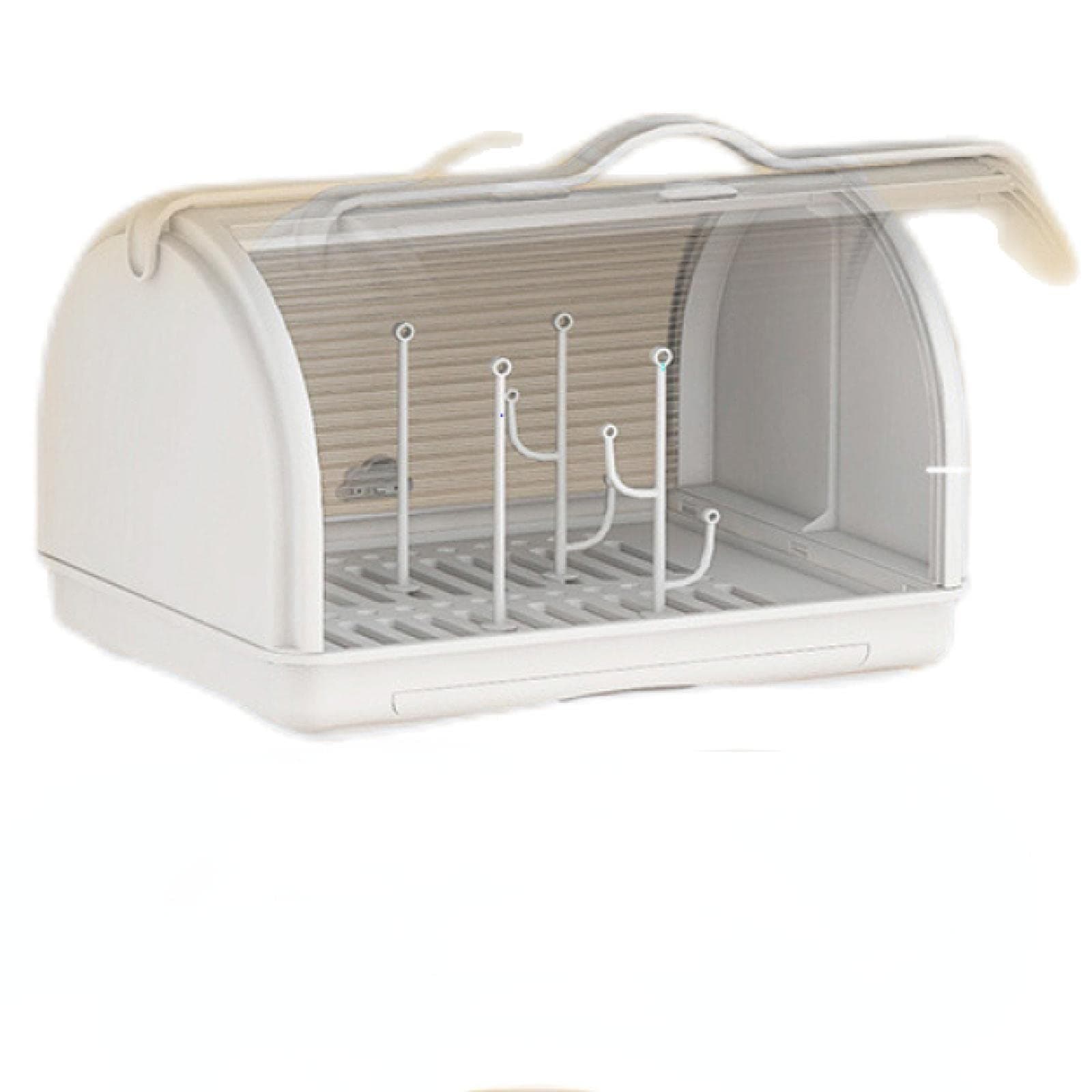 AYENCI Stroller Storage Rack Toy Storage Rack with Removable Drawer Type Stroller Storage 白色小卷云