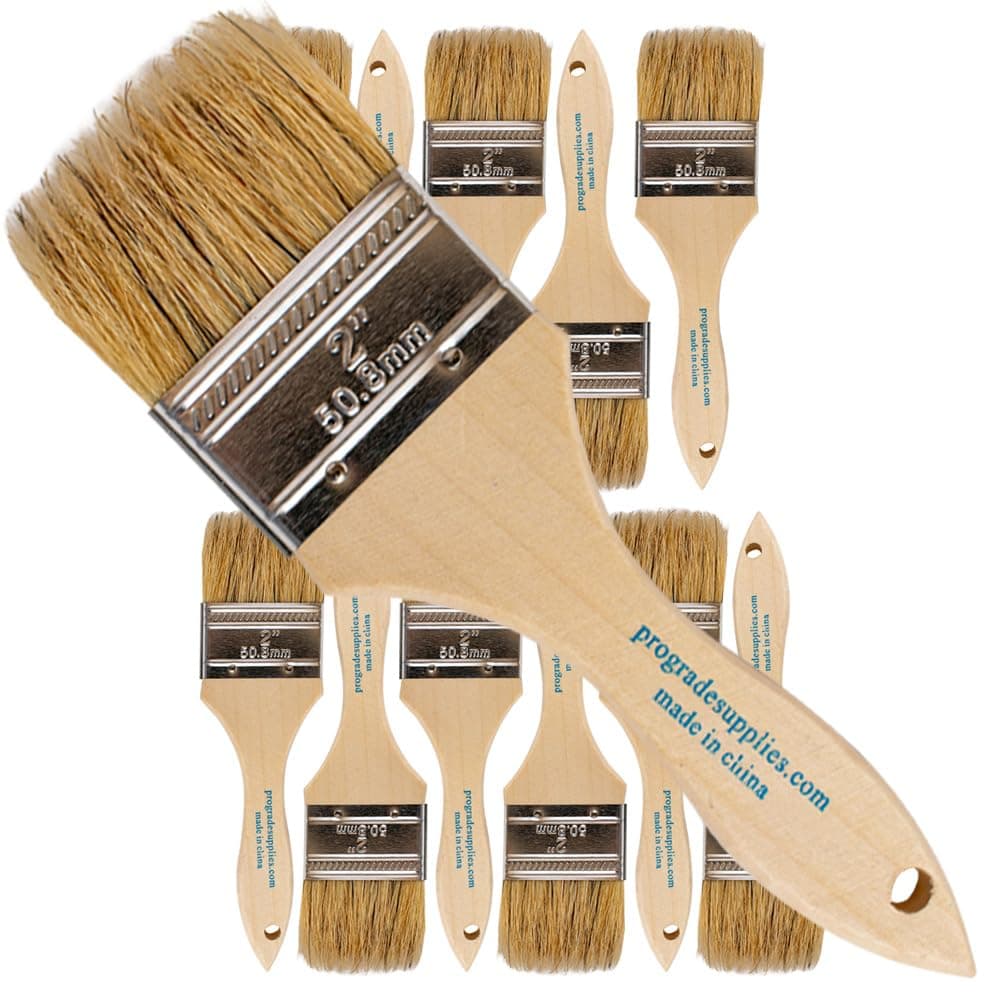 Brushes for paint, stains, varnish, glues, etc.
