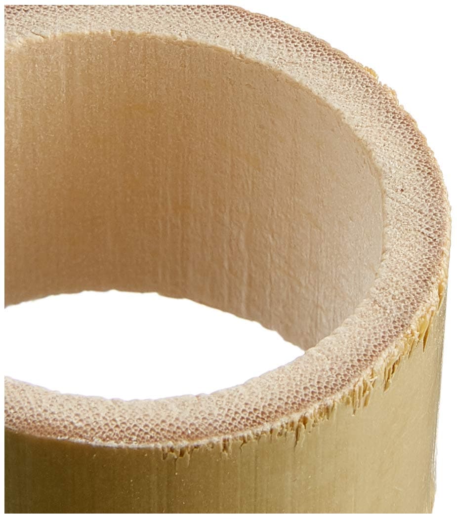 Baker Ross AF924 Natural Bamboo Circle Cuts Value Pack — Ideal for Arts and Crafts, Sensory Stimulation, and More (Pack of 50), 500g