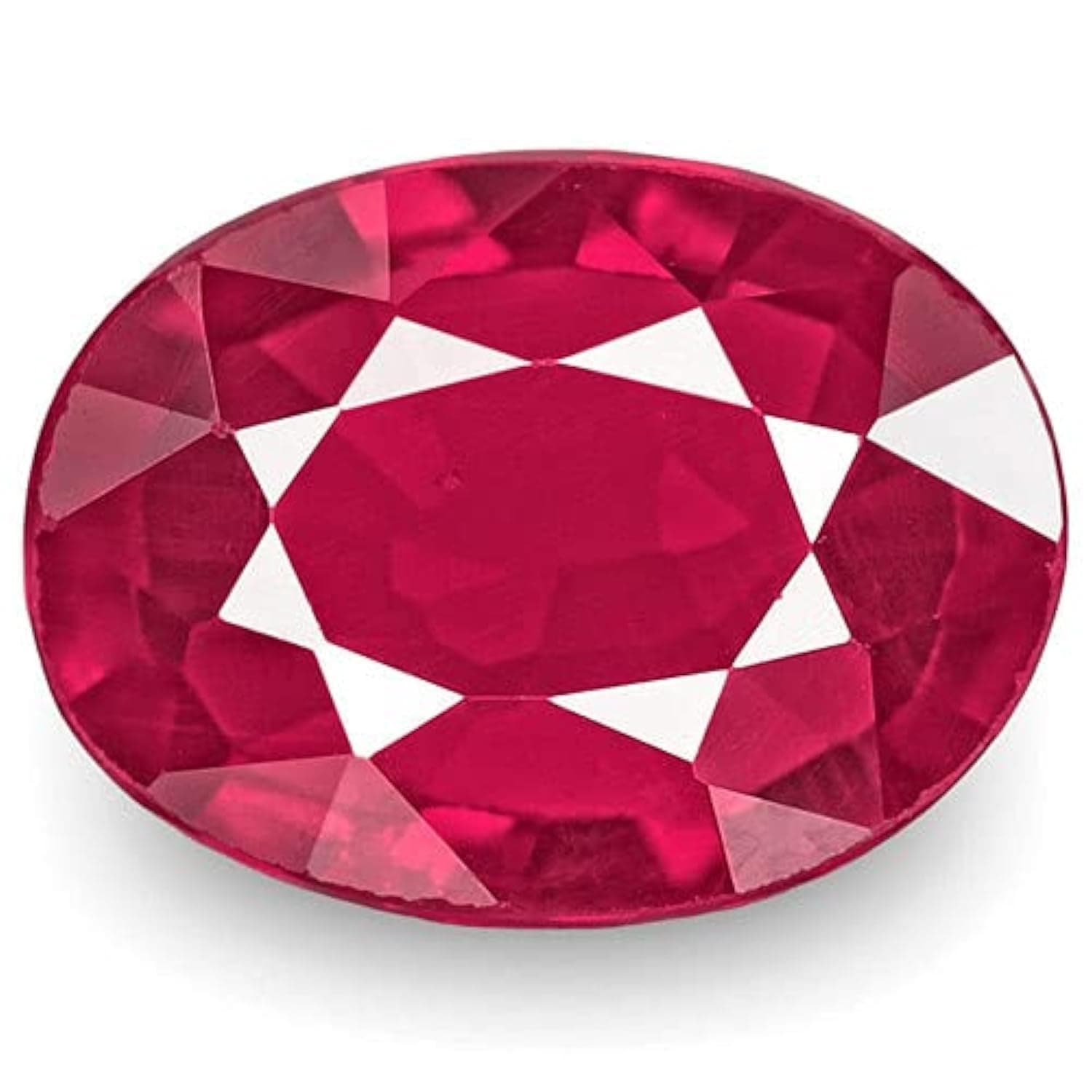 Ruby Gemstone Lab Certified Natural 100% Real Oval Ruby Loose Stone 3.5 Ct