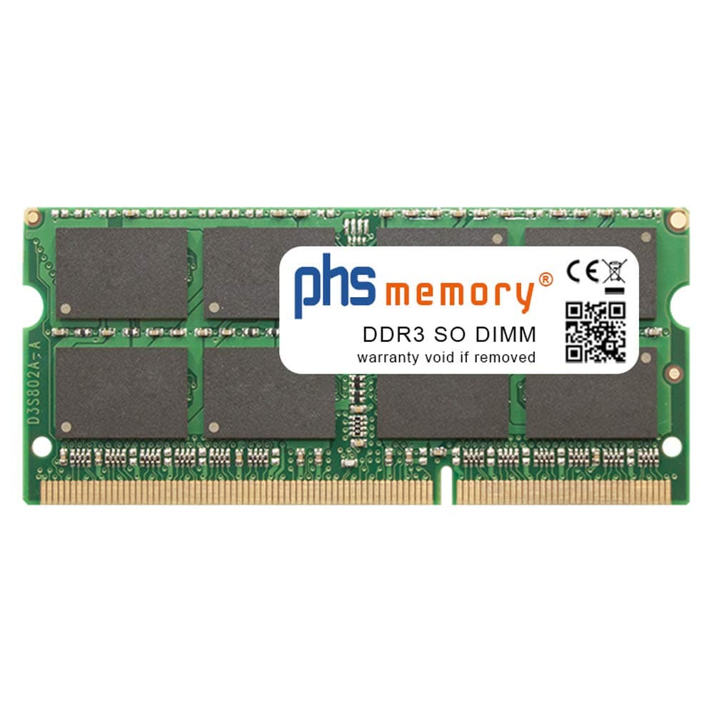8GB RAM memory for Synology DiskStation DS918+ DDR3 SO DIMM 1866MHz PC3L-14900S