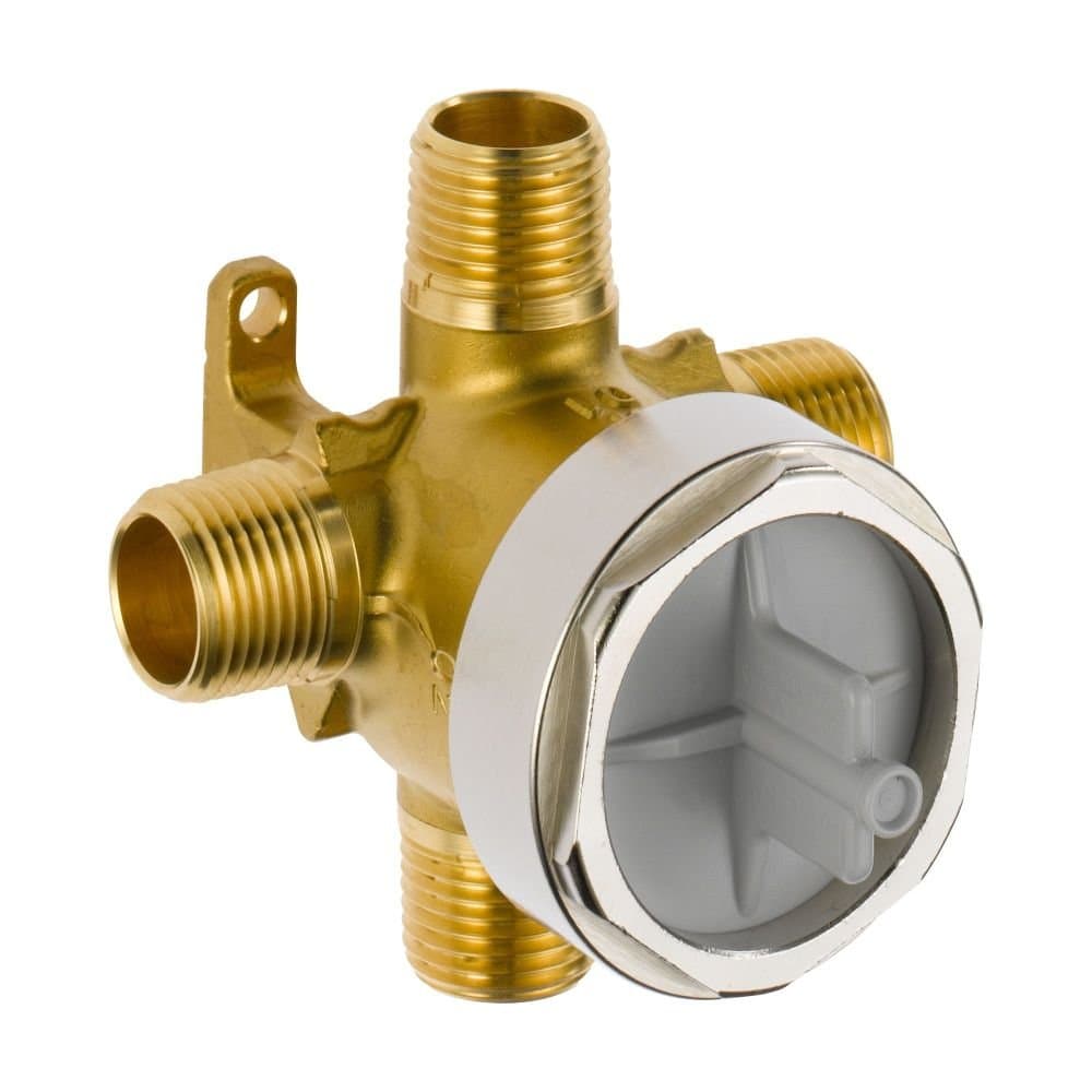 Delta Faucet R11000 3-Setting and 6-Setting Custom Shower Diverter Valve Kit, Rough-In Kit for Delta Shower Trim Kits, Brass Construction, R11000