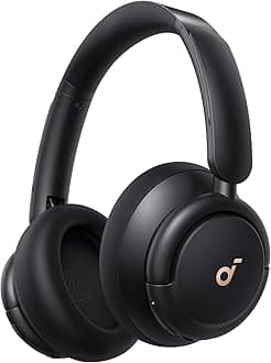 soundcore Q30 by Anker, Hybrid Active Noise Cancelling Headphones with Travel Pouch, Multiple Modes, Hi-Res Audio, Custom EQ via App, 50H Playtime, Comfortable Fit, Bluetooth, Multipoint Connection