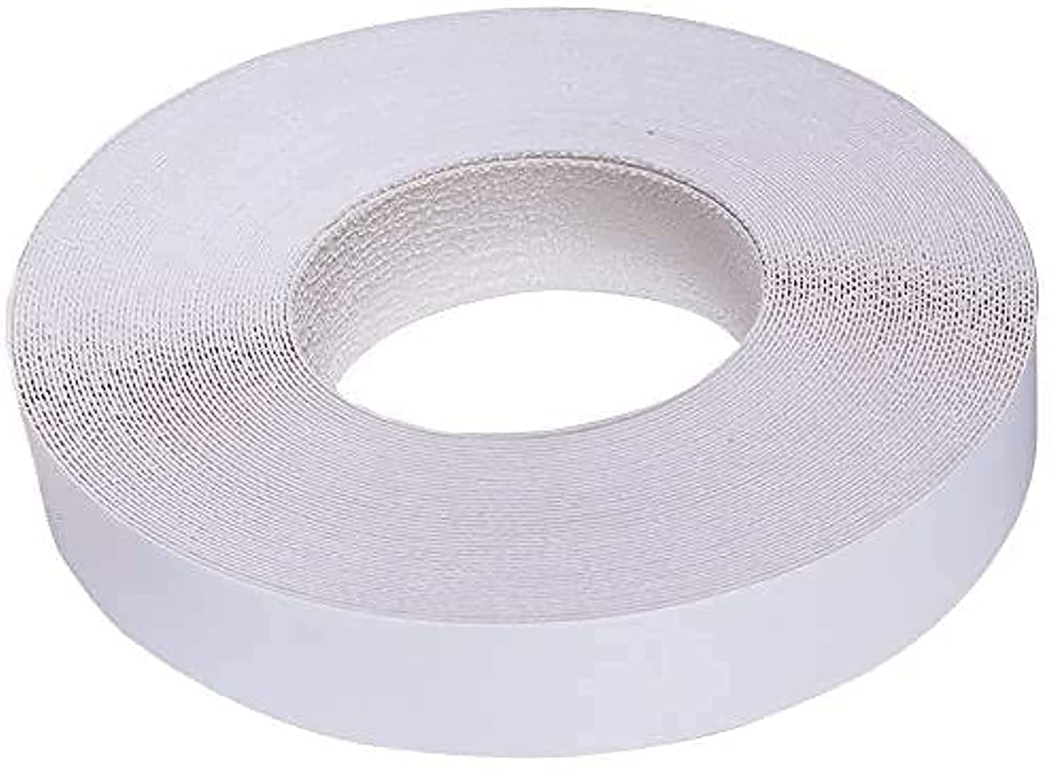 Edge Supply White Melamine 3/4 inch X 25 ft roll of White Edge Banding – Pre-glued Flexible Edging – Easy Application Iron-On Edging for Cabinet Repairs, Furniture Restoration (3/4 inch X 25 ft)