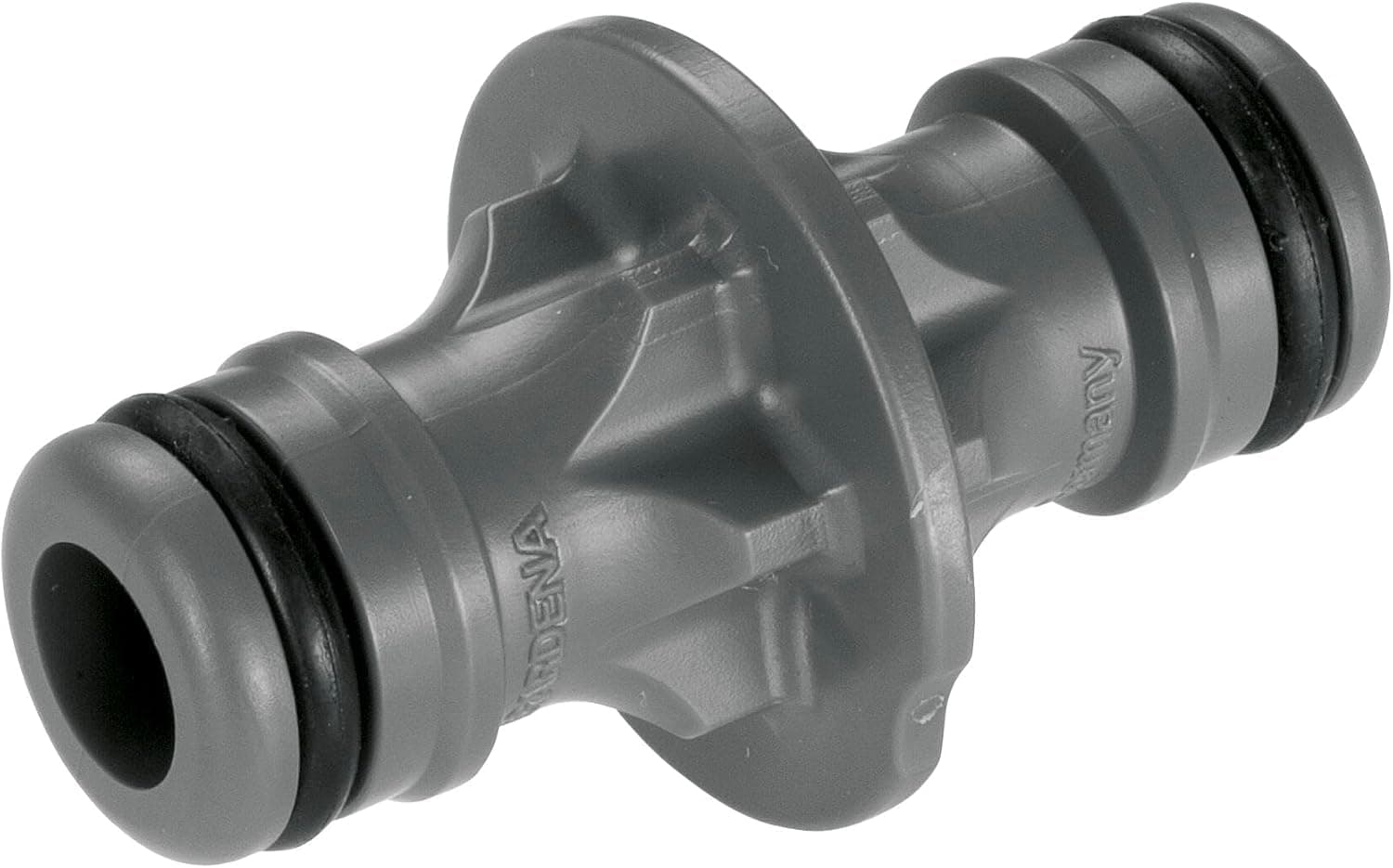 GARDENA coupling, connection piece for secure hose connection, connection of two hoses for extension, to the transition from 13 mm (1/2) to 13 mm (1/2) hoses, packed (2931-20) (Pack of 1)