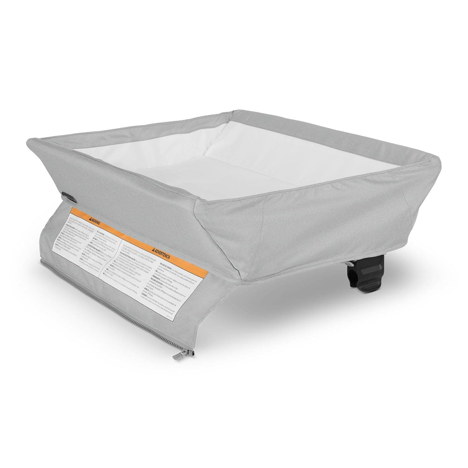 UPPAbaby Remi Changing Station/Wipeable Surface/Simple Attachment and Storage/Stella (Grey Brushed Mélange)