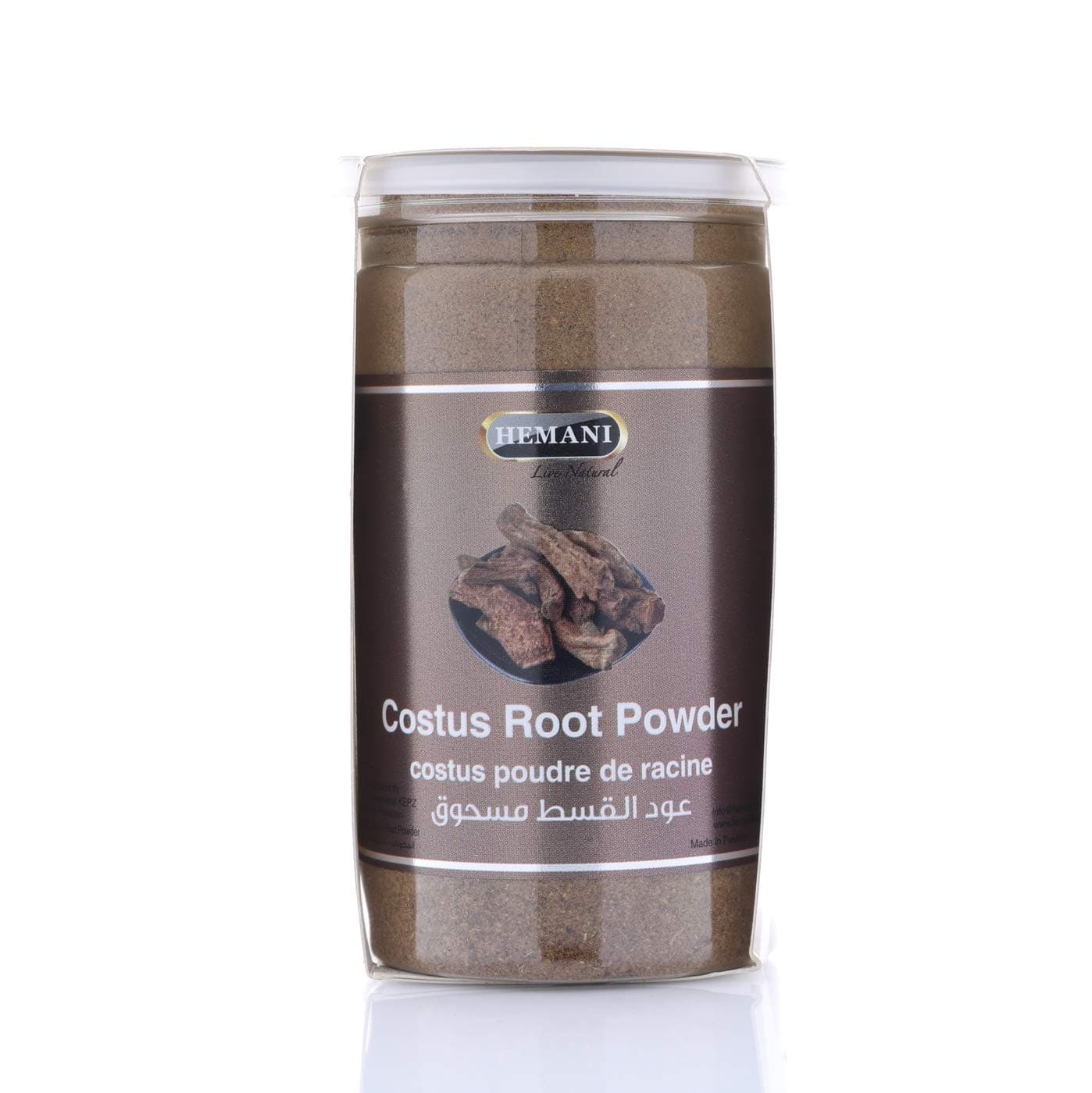 LIVE NATURAL Costus Root, Brown