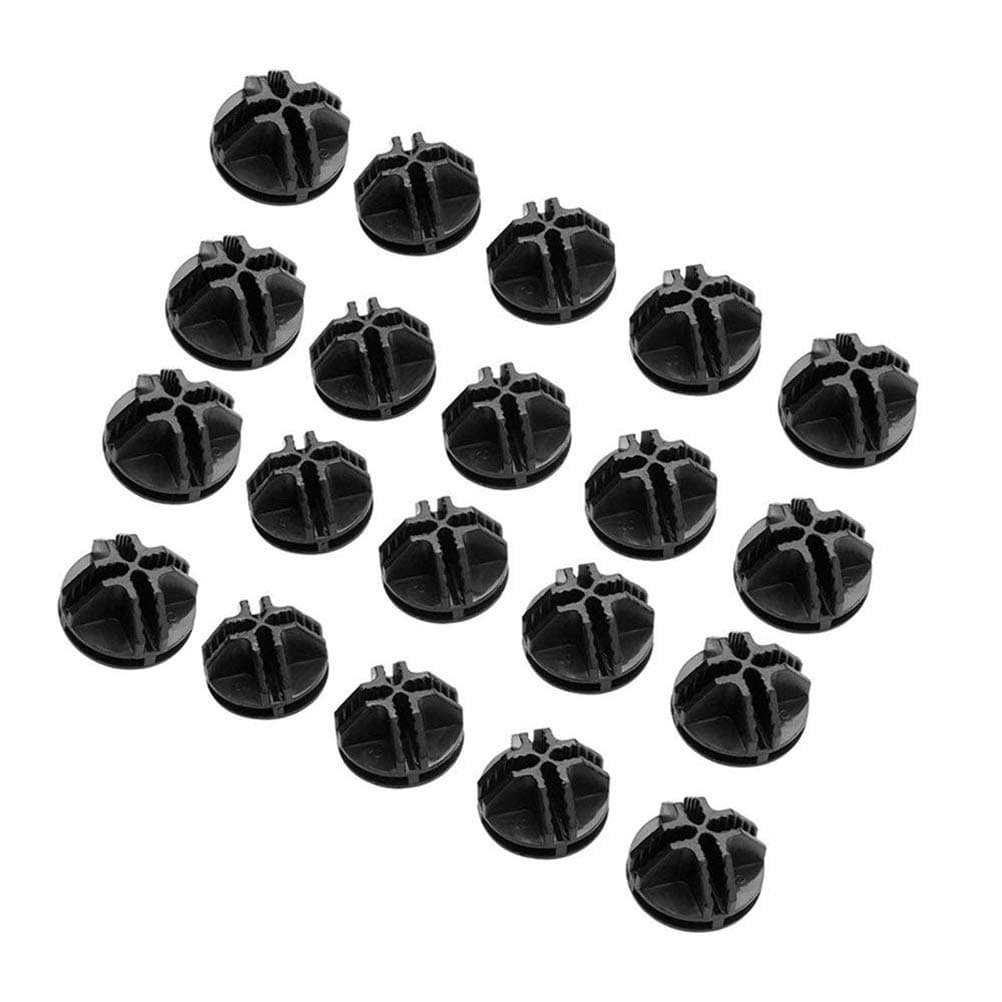 STRUM 20 PCS Wire Cube Connectors For Cube Storage Shelves and Modular Organizer Clasp For DIY Storage Cabinet