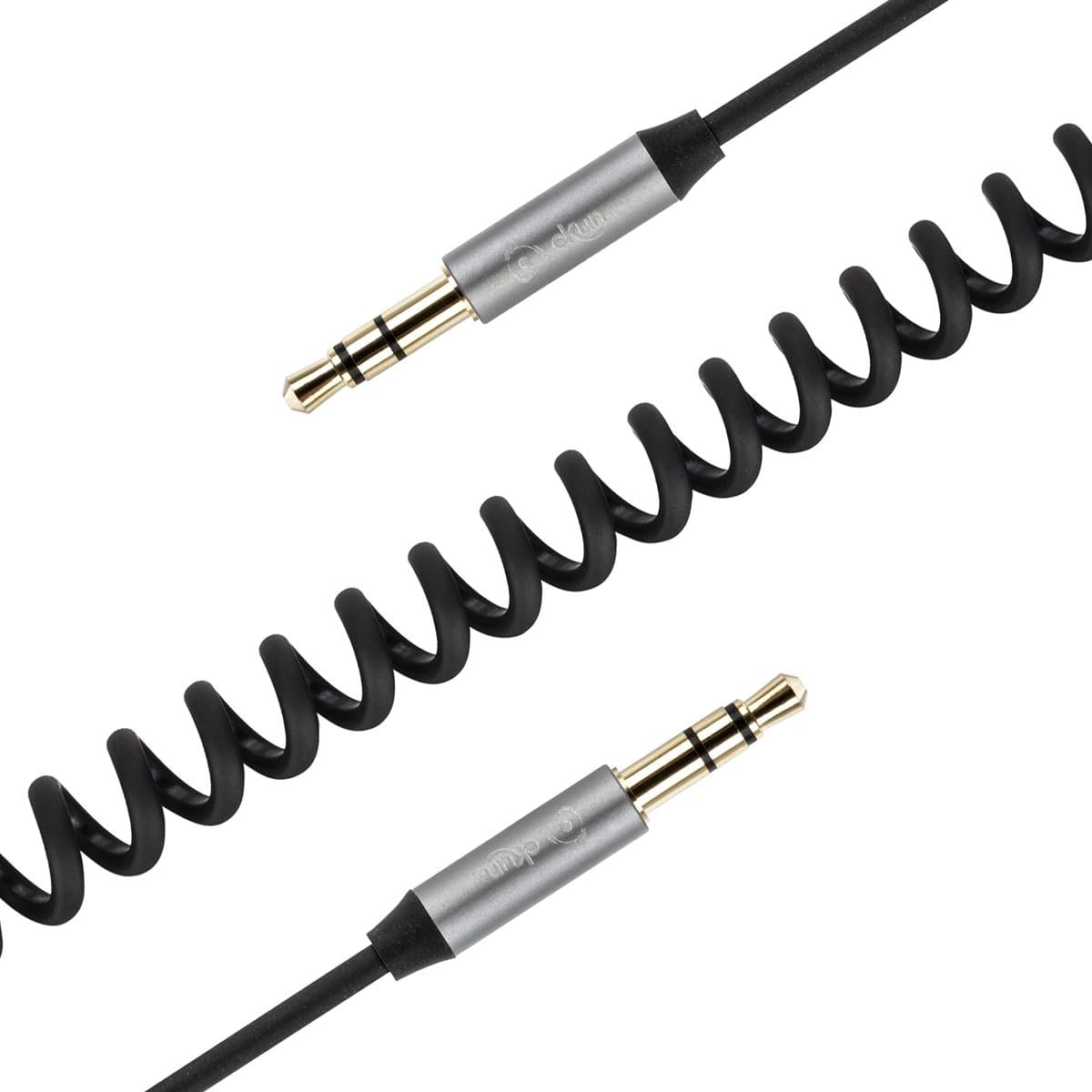 3.5mm Auxiliary Audio Stereo Jack AUX Cable for Beats Headphones 2M Curly Cord