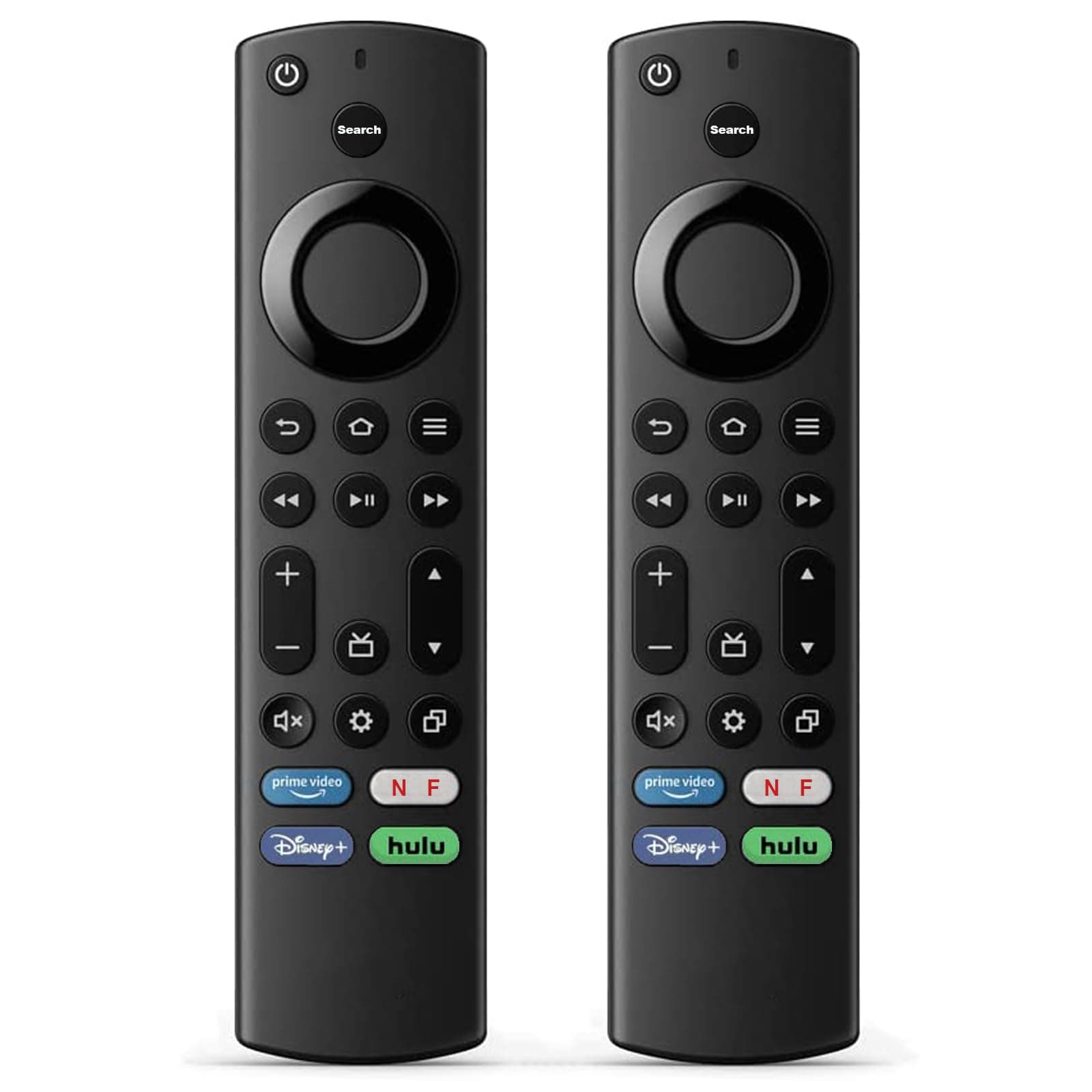 (Pack of 2) Replacement Universal Remote for All Insignia Smart TVs Toshiba Smart TVs AMZ Omni TV and AMZ 4-Series Smart TVs Remote Control