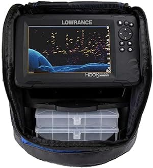 Lowrance HOOK Reveal 5", 7" and 9" Fish Finders with Transducers