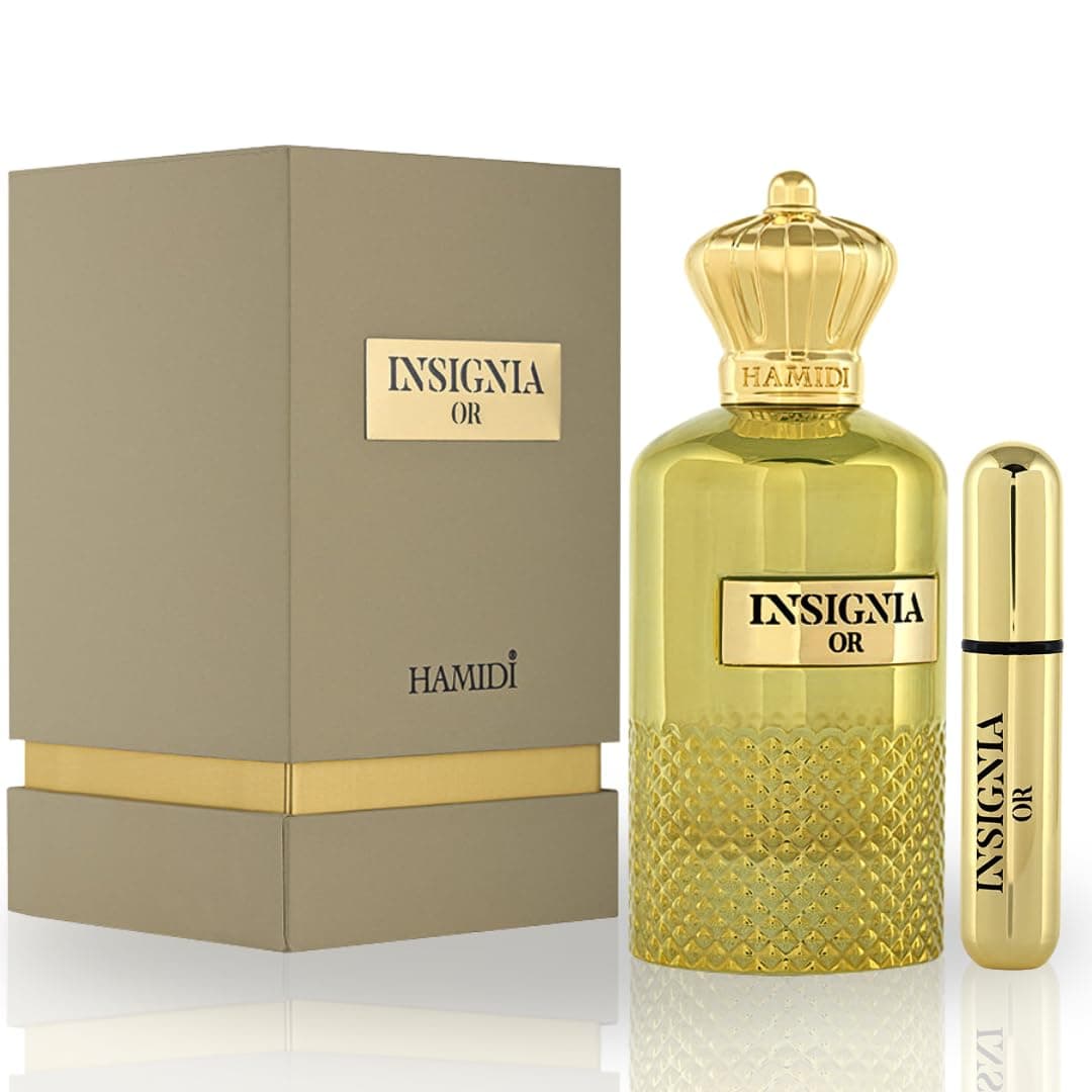 INSIGNIA OR Eau De Parfum Spray 105ML (3.5 OZ) - Long Lasting Perfume for Women & Men, Captivating & Harmonious Blend, Unisex Perfume
