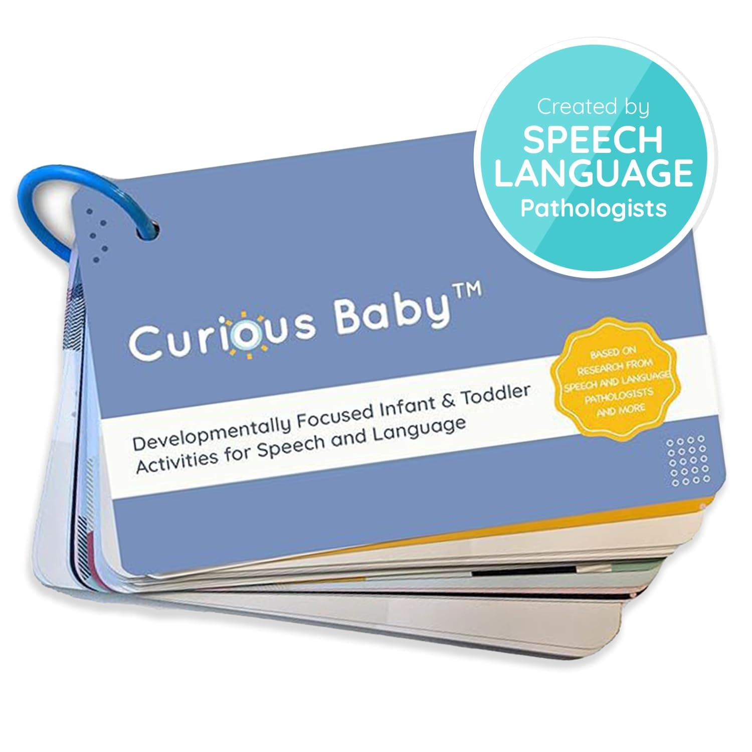 Speech & Language Development Cards (0–36 Months) | 26+ Research-Based Activities for Babies, & Toddlers, Educational Activity Milestone Flash Card Baby