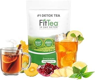 FitTea The Original 14 Day Detox Tea for Weight Loss and Belly Fat - Detox Cleanse Weight Loss Tea for Women and Men - Clinically Tested Slim Tea Detox Drink