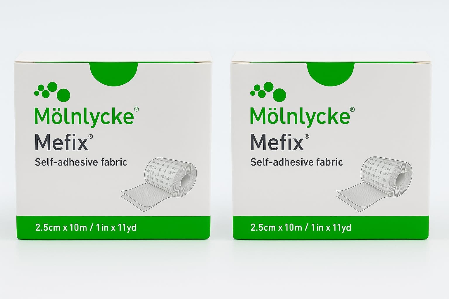 hor Mefix Dressing Retention Tape 2.5cm x 10m (Pack of 2)